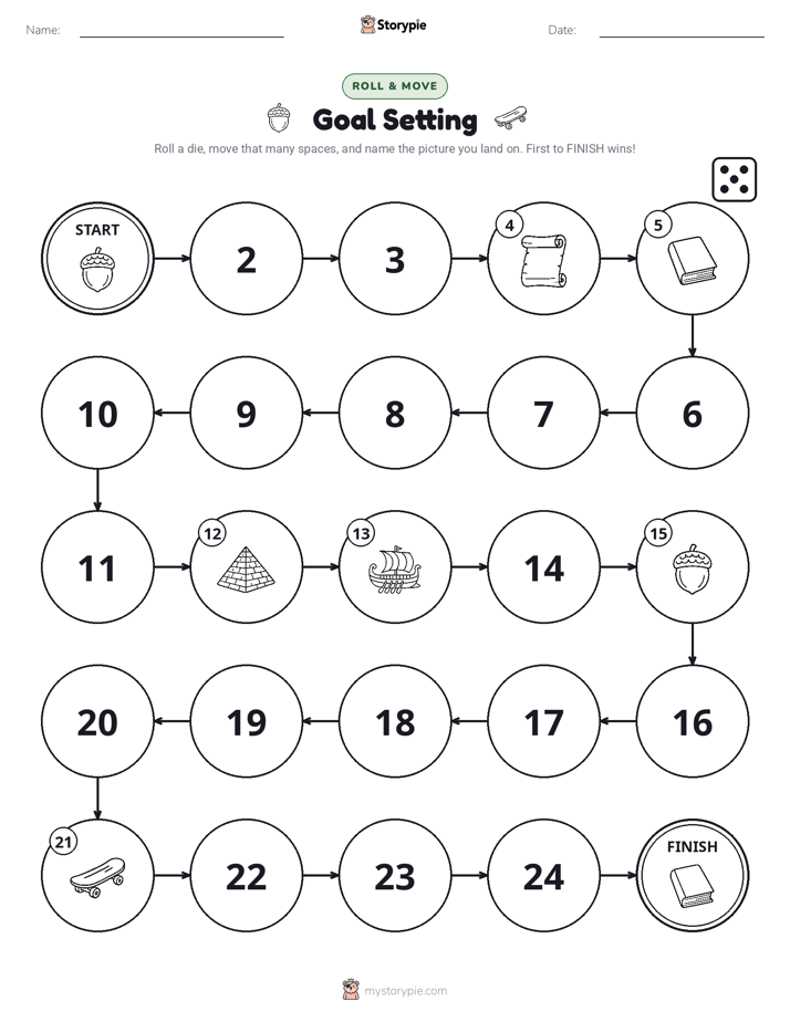 Roll & Move Game