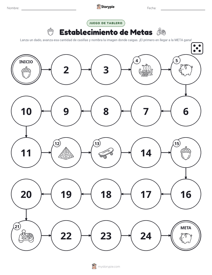 Juego de Rueda y Avanza