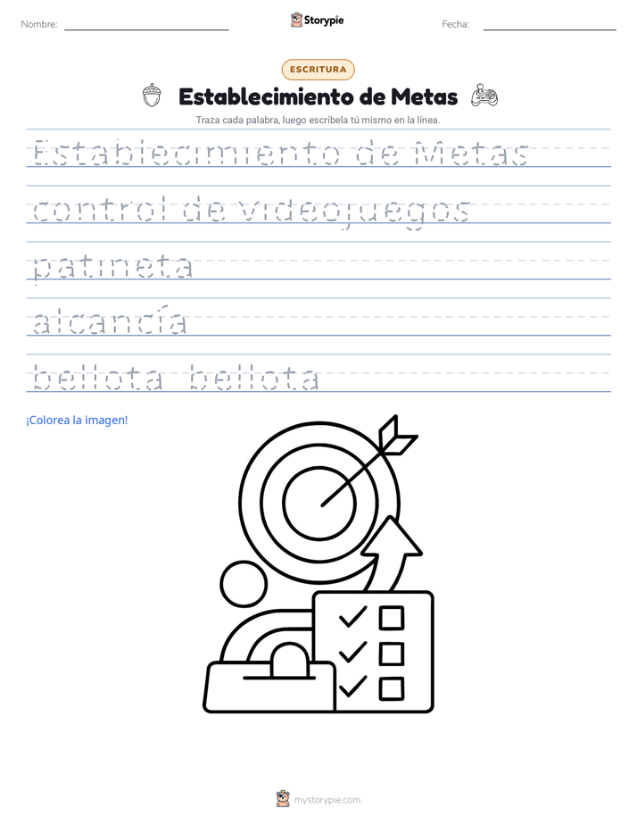 Práctica de Escritura