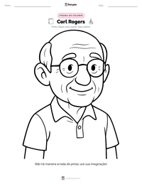 Prévia da folha de atividades imprimível Carl Rogers