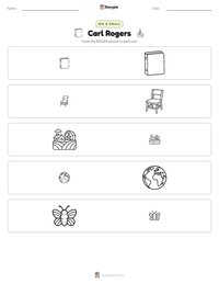 Carl Rogers printable worksheet preview