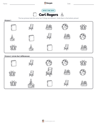 Carl Rogers printable worksheet preview