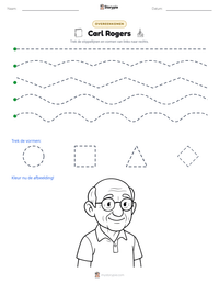 Carl Rogers afdrukbare werkblad voorbeeld