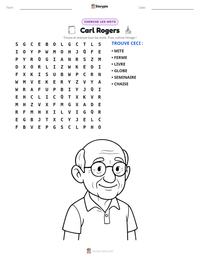 Aperçu de la feuille de travail imprimable Carl Rogers