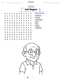Prabaca lembar kerja cetak Carl Rogers
