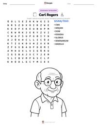 Podgląd drukowalnego arkusza ćwiczeń Carl Rogers