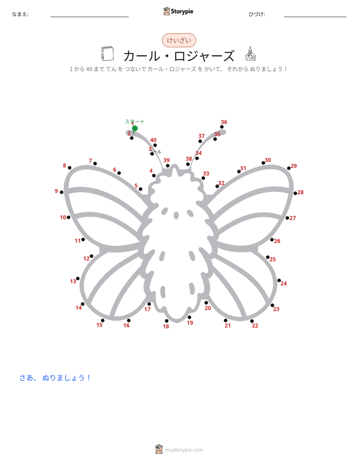 点つなぎ