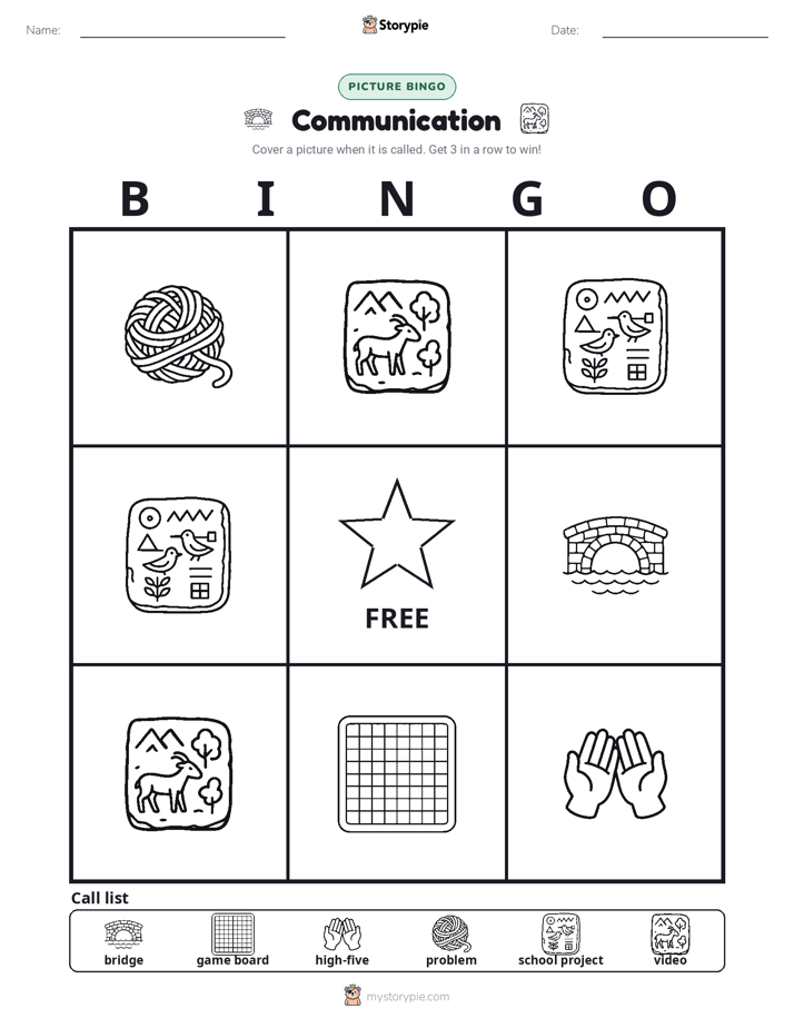 Picture Bingo