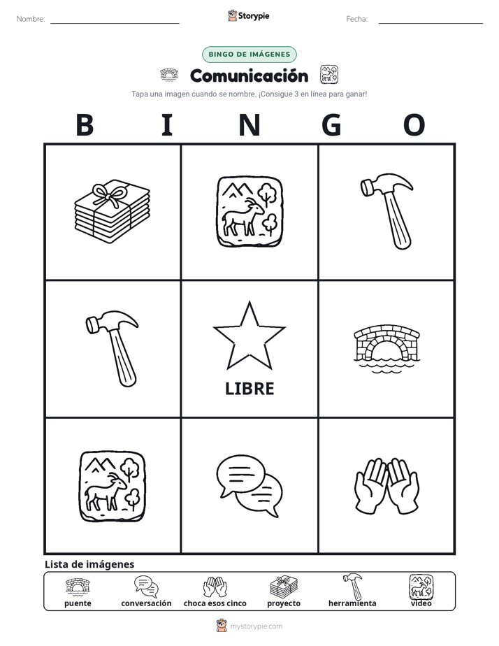 Bingo de Imágenes