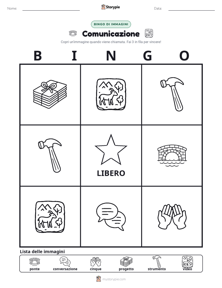 Bingo delle Immagini