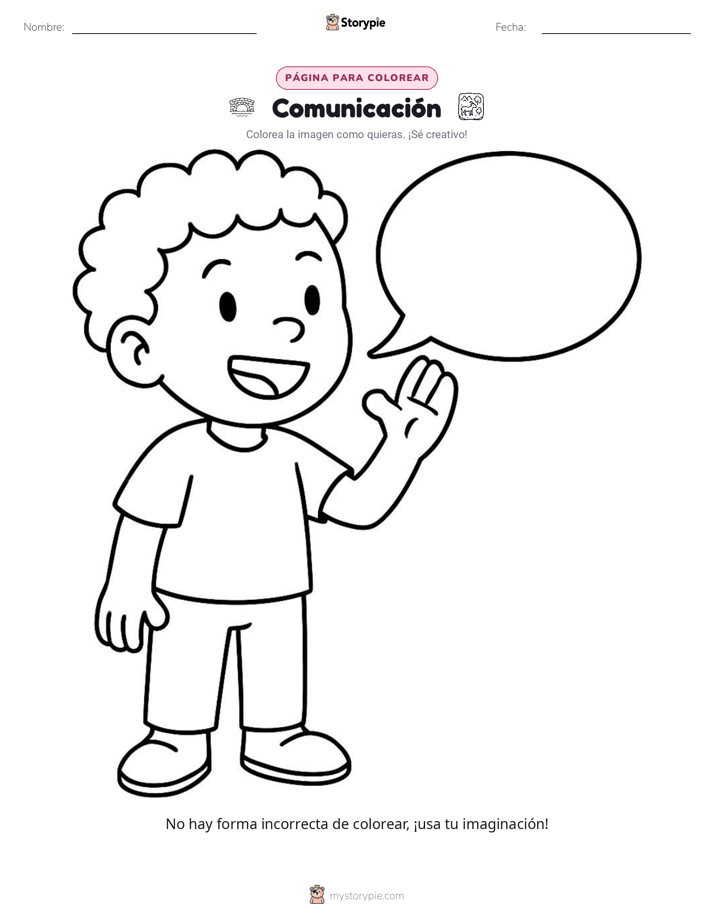 Página para Colorear