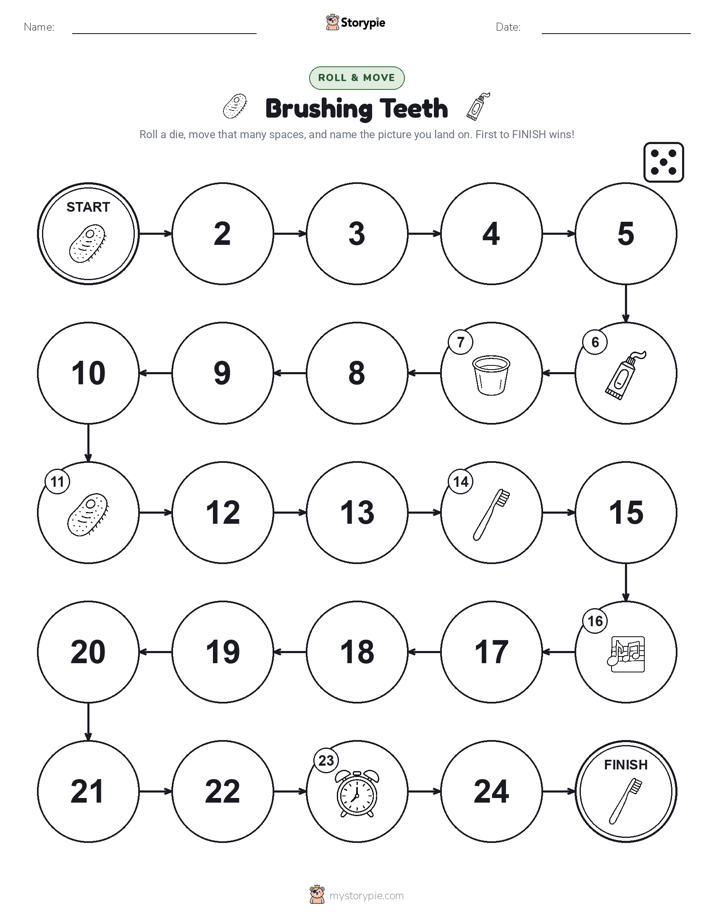 Roll & Move Game