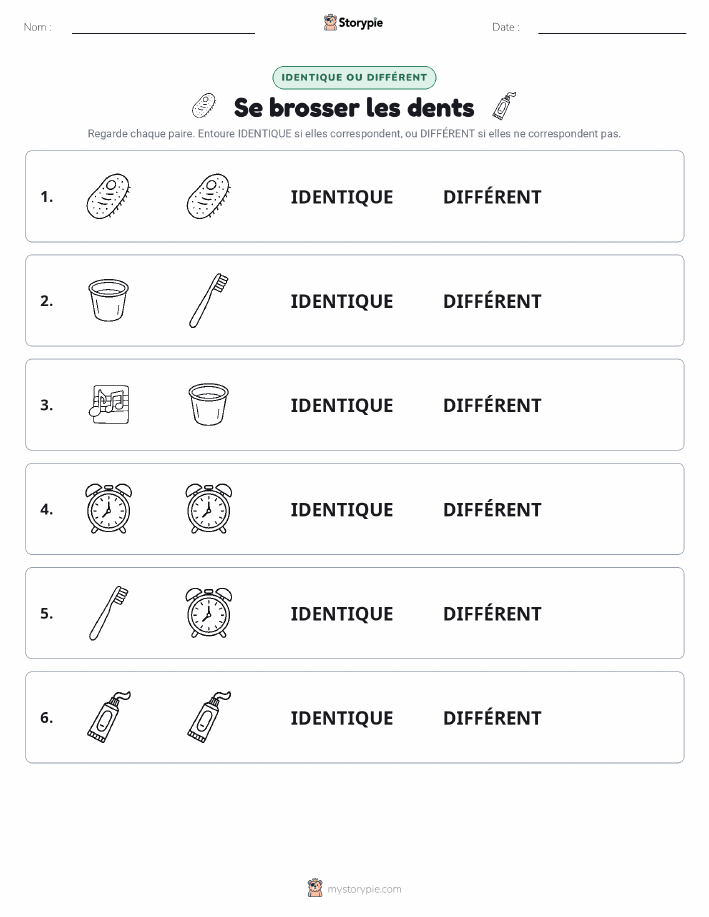 Identique ou Différent