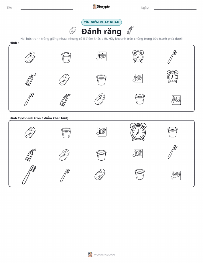 Tìm Sự Khác Biệt