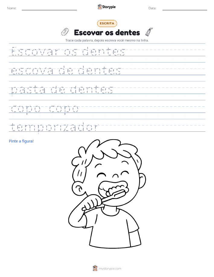 Prática de Escrita