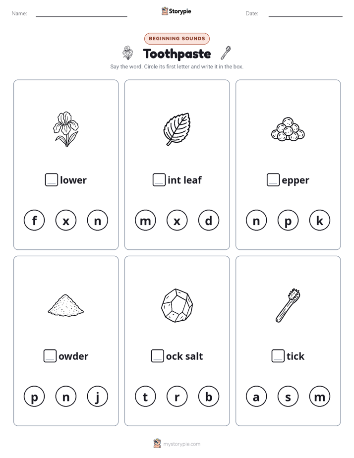 Beginning Sounds