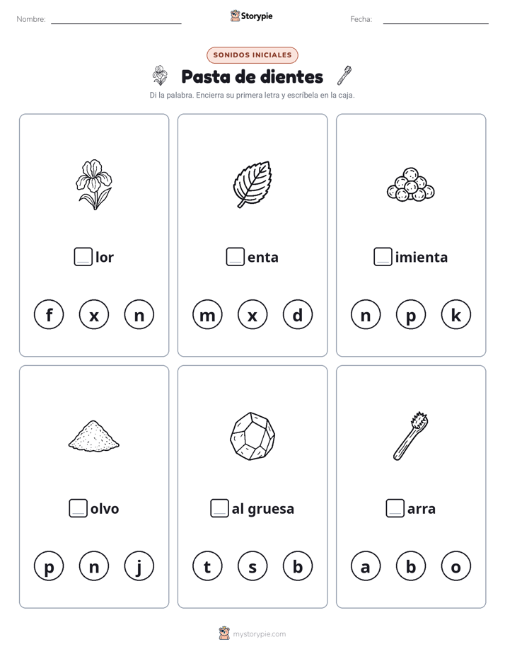 Sonidos Iniciales