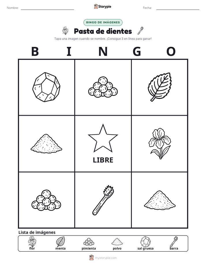Bingo de Imágenes