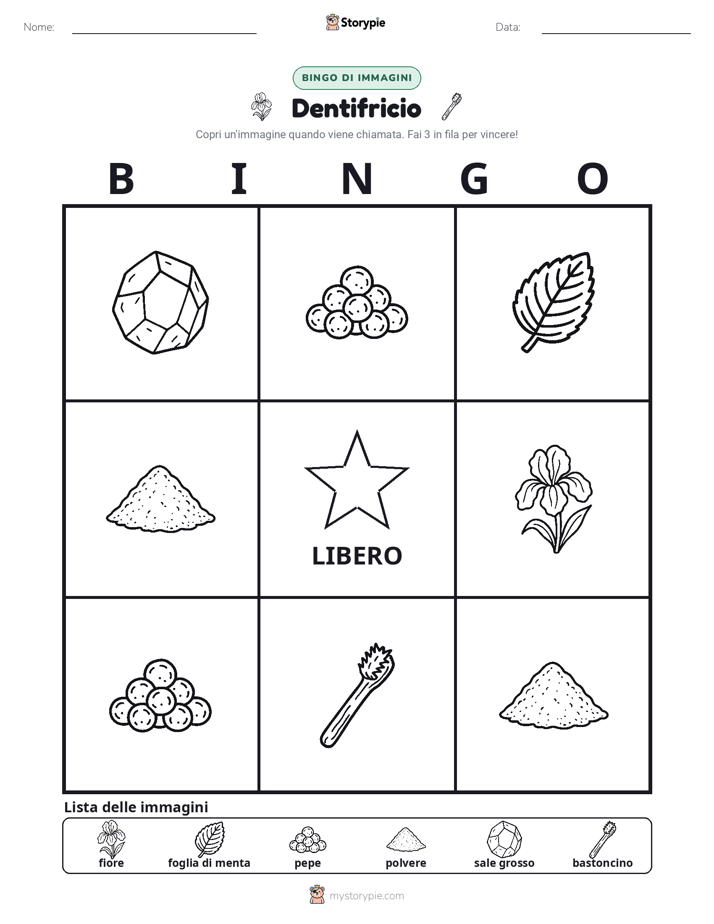 Bingo delle Immagini