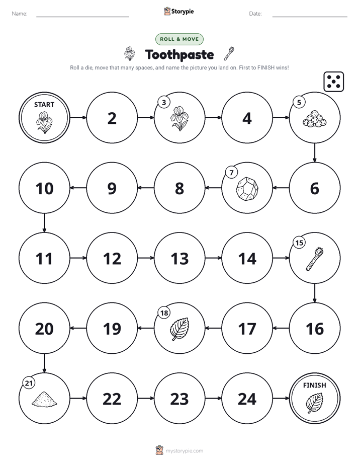 Roll & Move Game