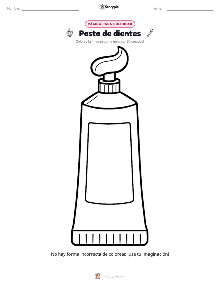 Página para Colorear
