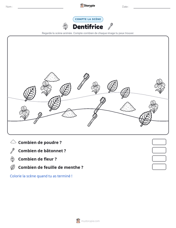 Scène de Comptage