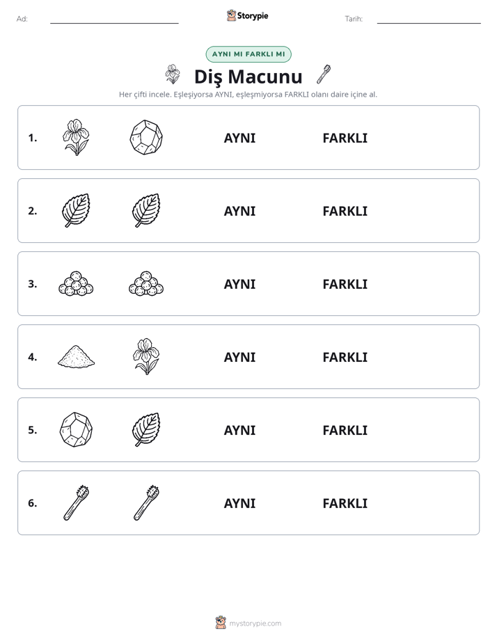 Aynı mı Farklı mı