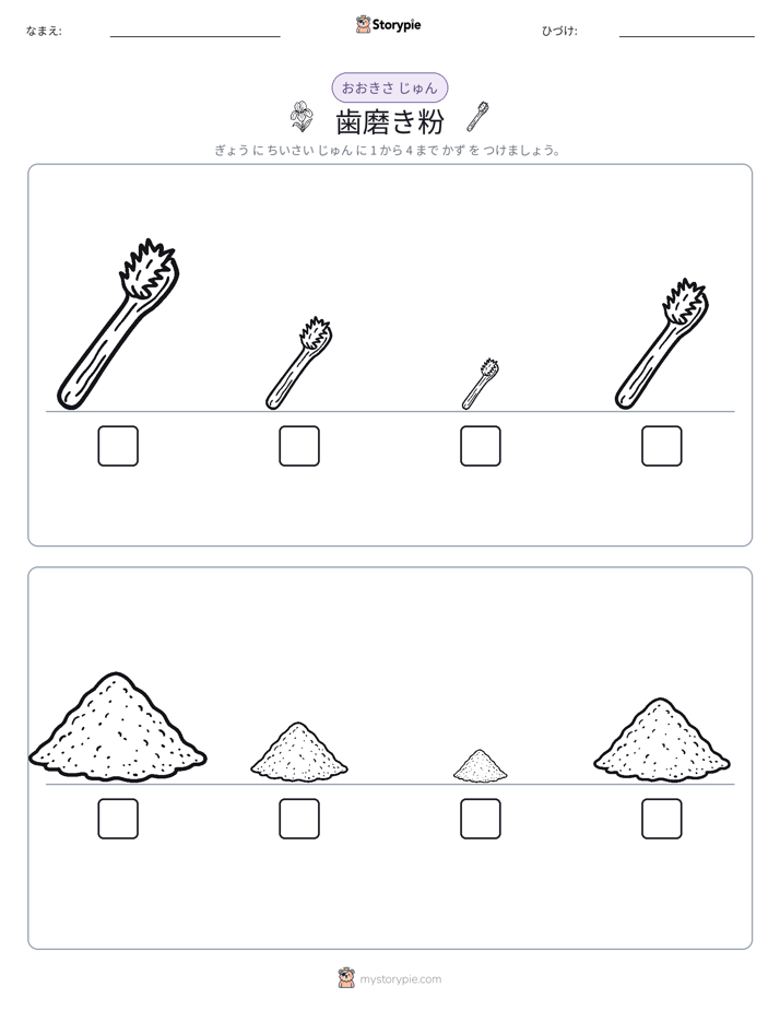 サイズ順