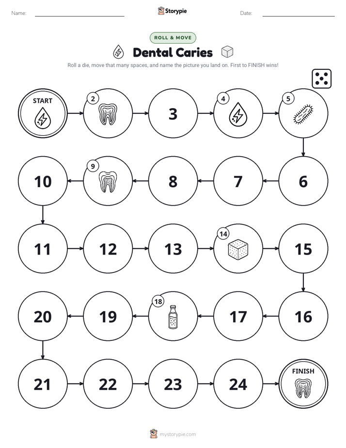 Roll & Move Game
