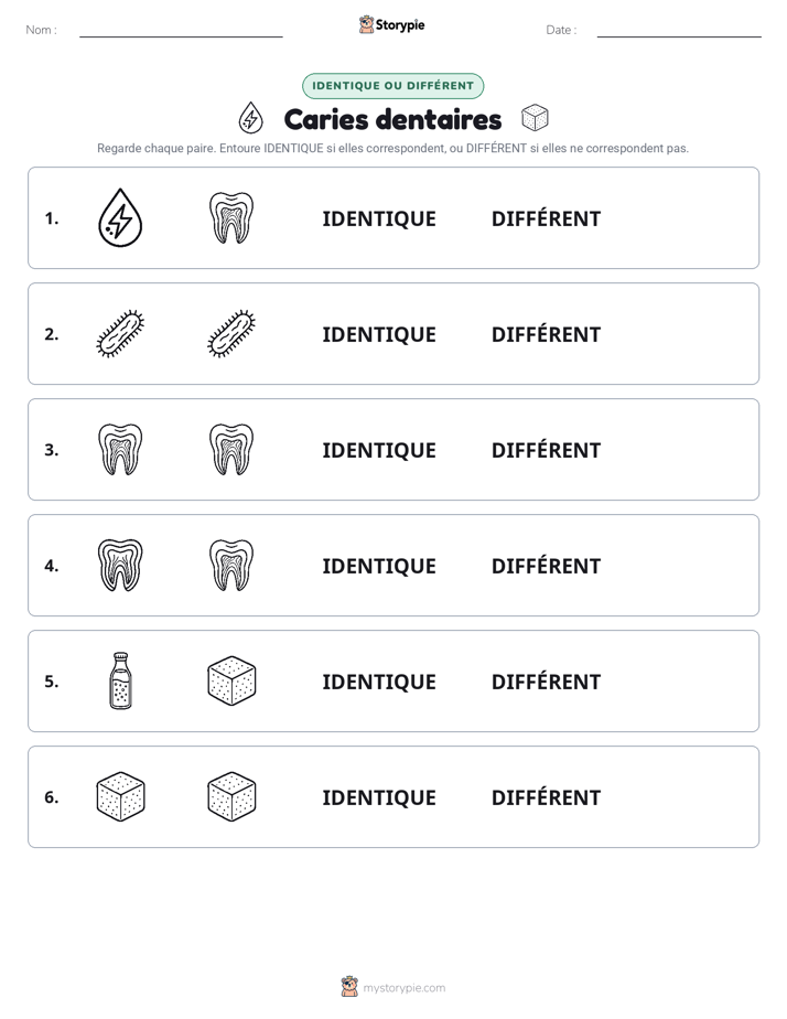 Identique ou Différent