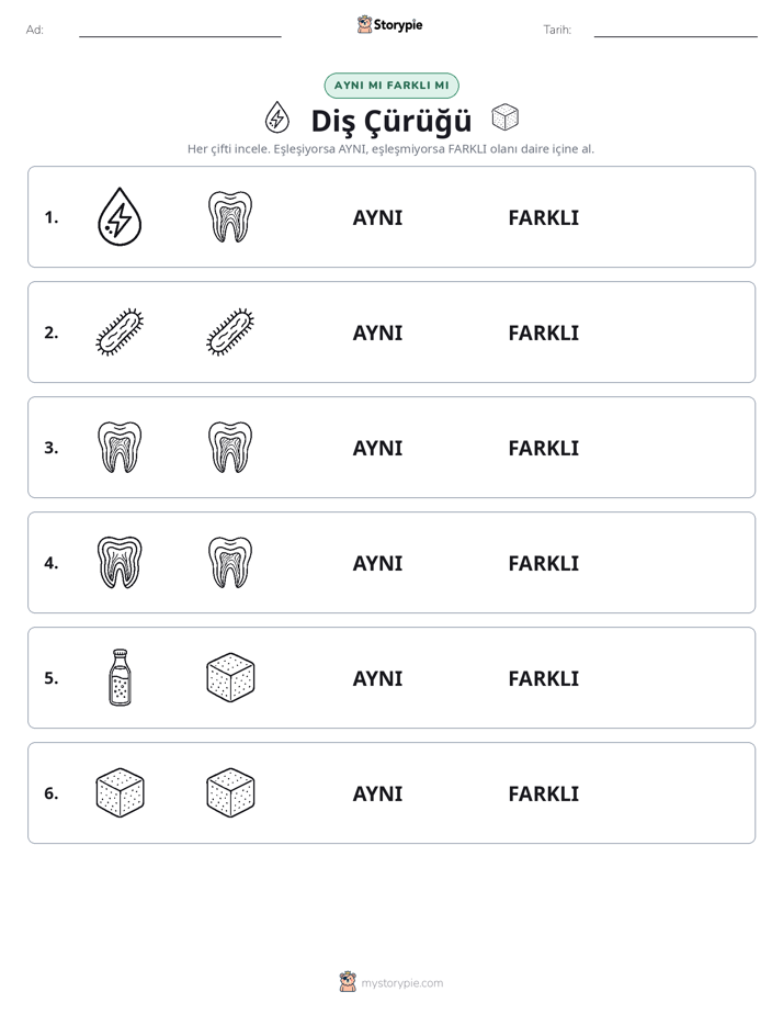 Aynı mı Farklı mı