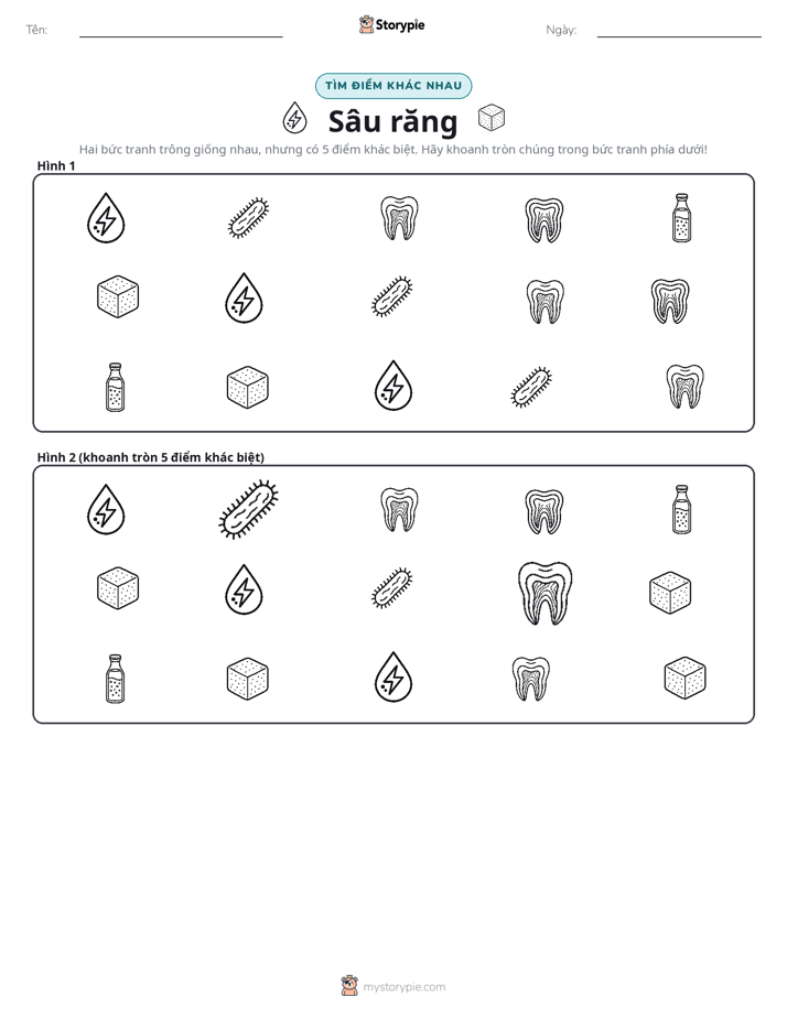 Tìm Sự Khác Biệt