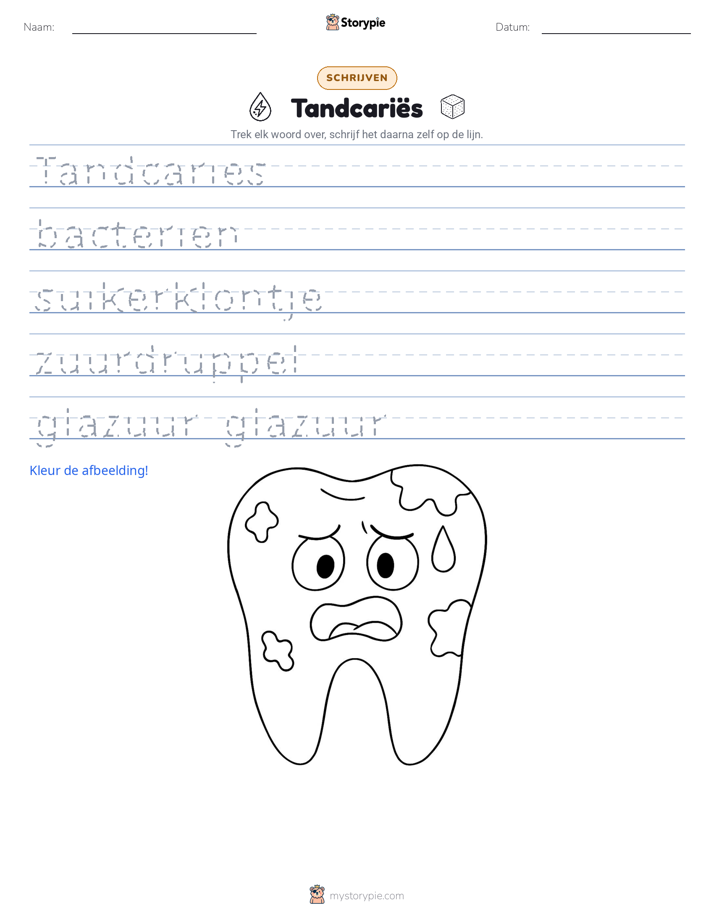 Schrijf Oefening