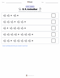 B. R. Ambedkar printable worksheet preview