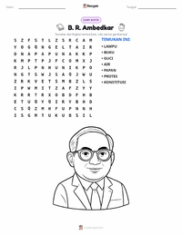 Prabaca lembar kerja cetak B. R. Ambedkar