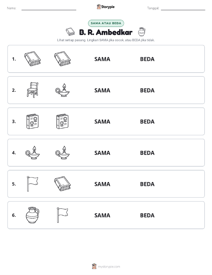Sama atau Berbeda