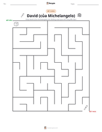 Xem trước tài liệu in sẵn David (của Michelangelo)