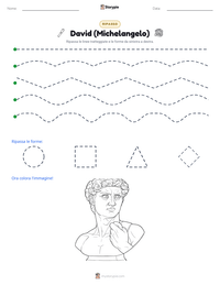 Anteprima della scheda stampabile di David (Michelangelo)