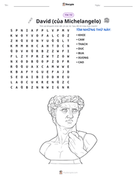 Xem trước tài liệu in sẵn David (của Michelangelo)