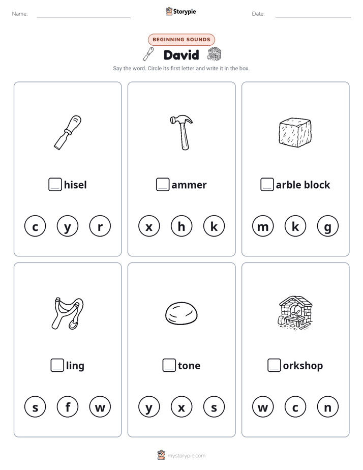 Beginning Sounds