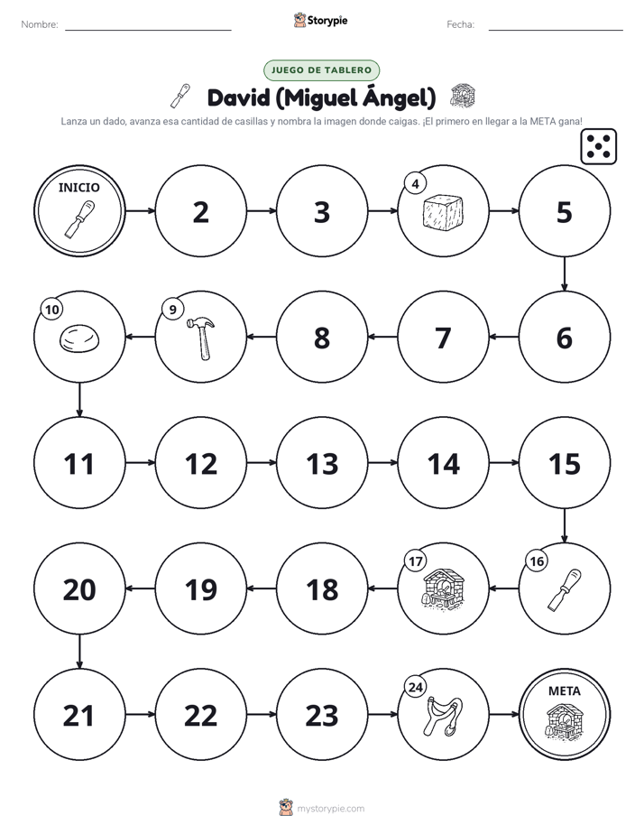 Juego de Rueda y Avanza