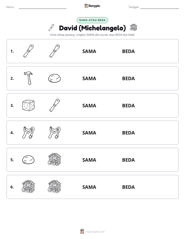 Sama atau Berbeda