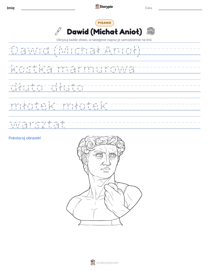 Ćwiczenie Pisania