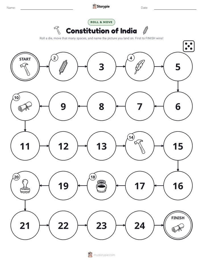 Roll & Move Game