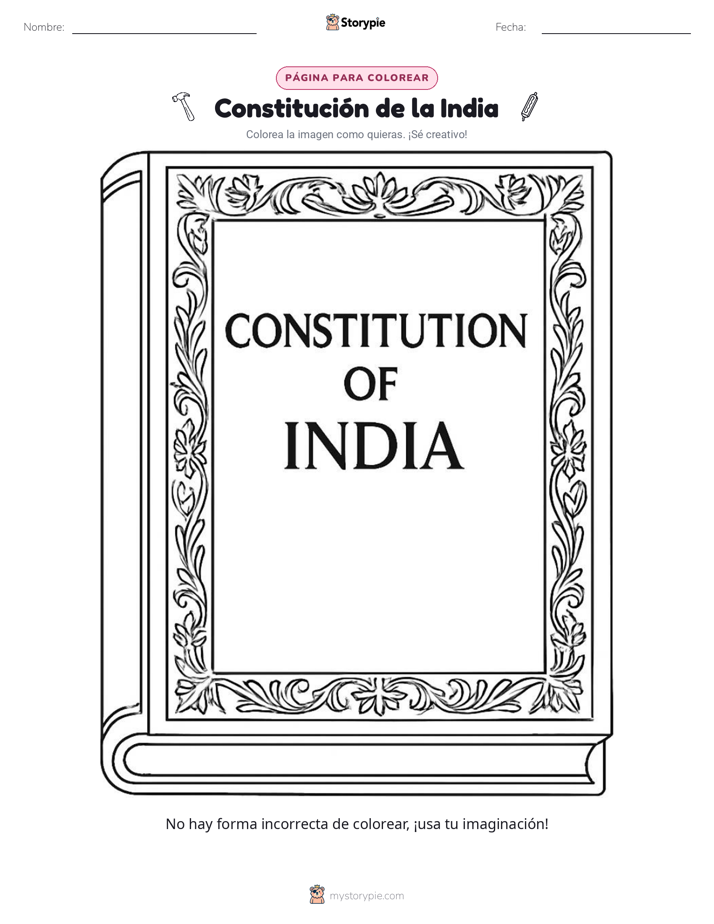 Página para Colorear