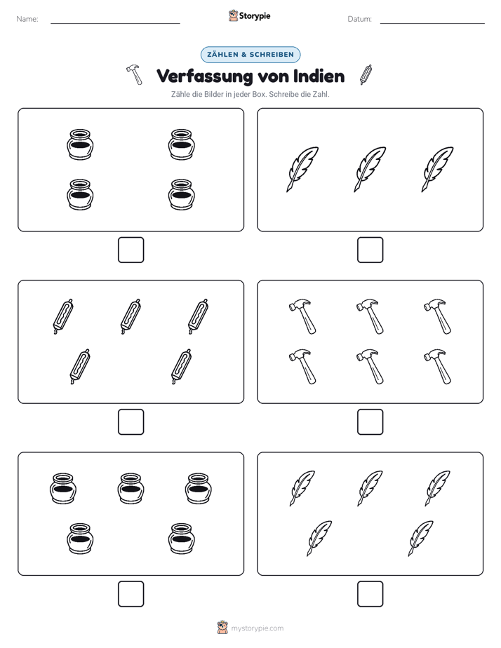Zählen & Schreiben