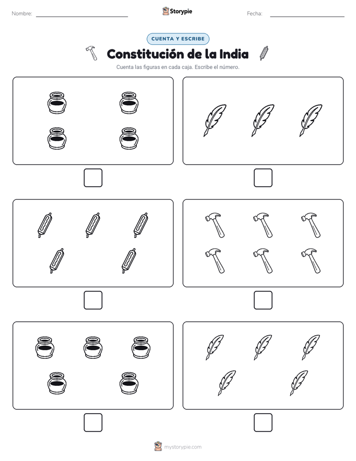 Cuenta y Escribe