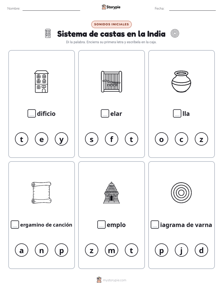 Sonidos Iniciales