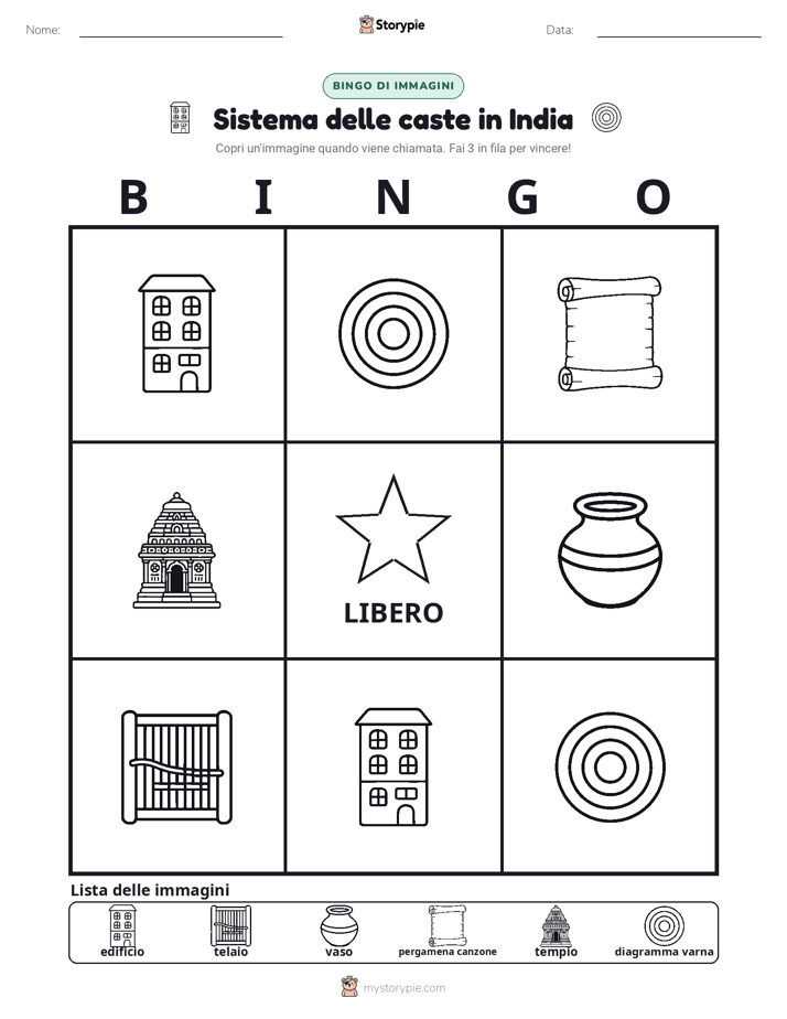 Bingo delle Immagini