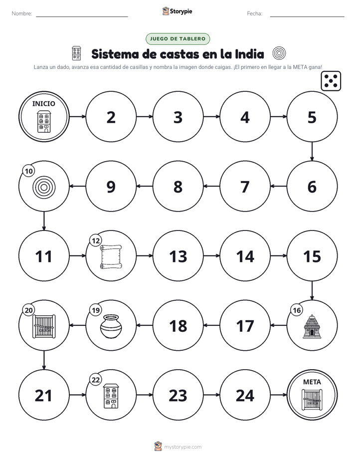 Juego de Rueda y Avanza